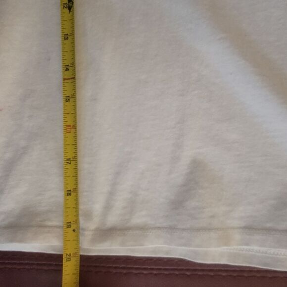 Ruffle shoulder cotton tee - Picture 5 of 8